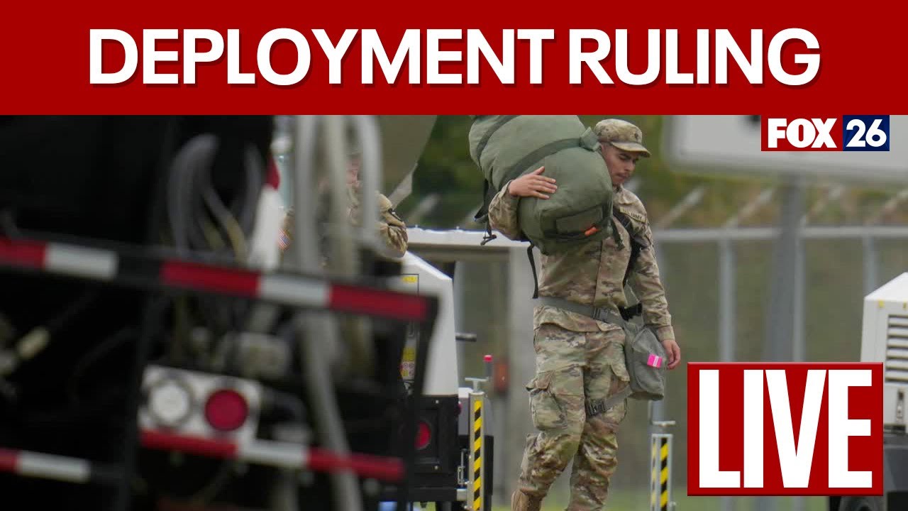 🔴LIVE: Judge ruling on Texas military deployment to Chicago | FOX 26