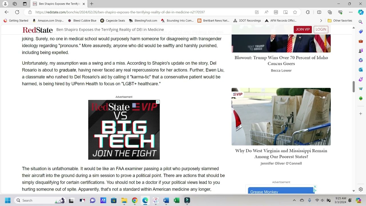 Ben Shapiro Exposes DEI In Medicine