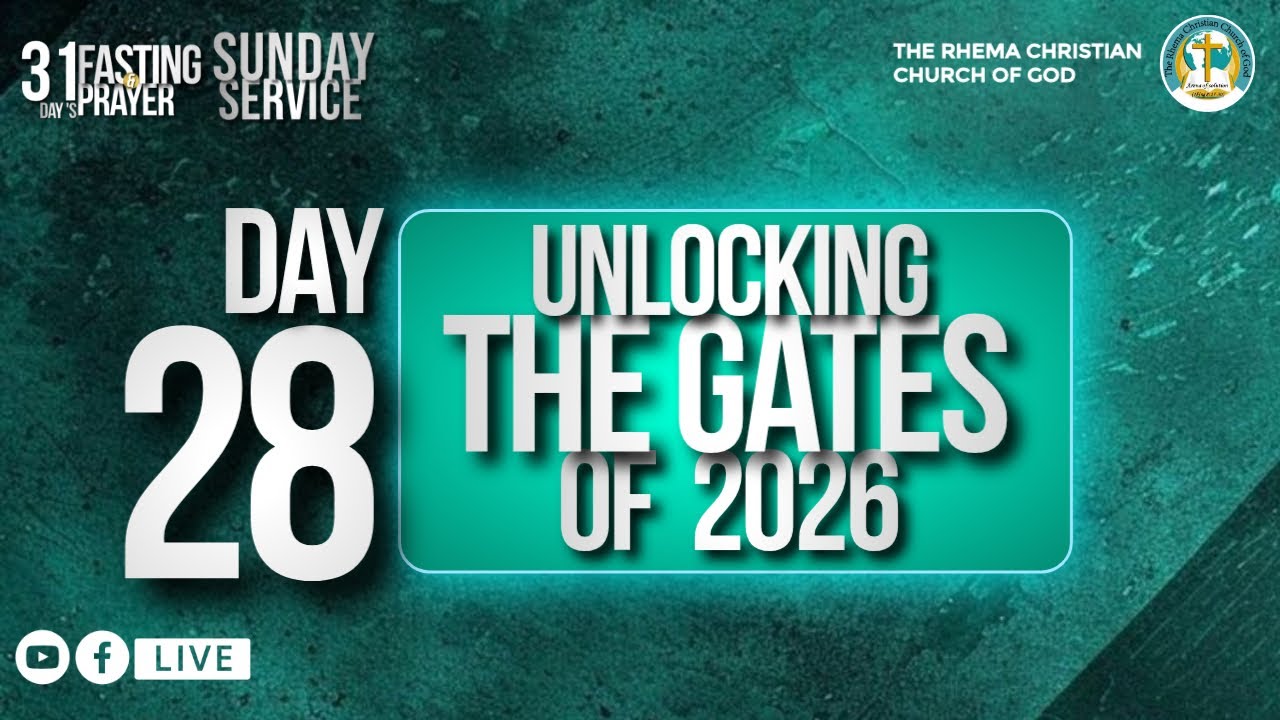 31 DAY'S FASTING AND PRAYER'S|| DAY 28, SUNDAY SERVICE || Rev Edwin - Pst. John Fonji Mbeteh