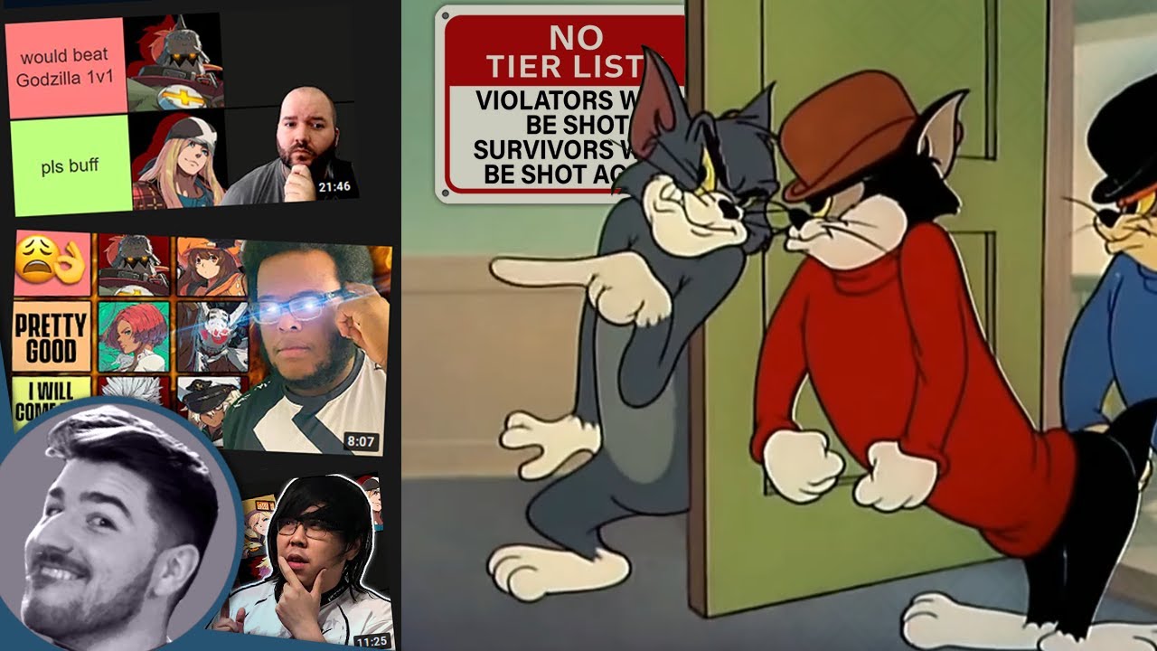 Tier Lists Are Not Okay