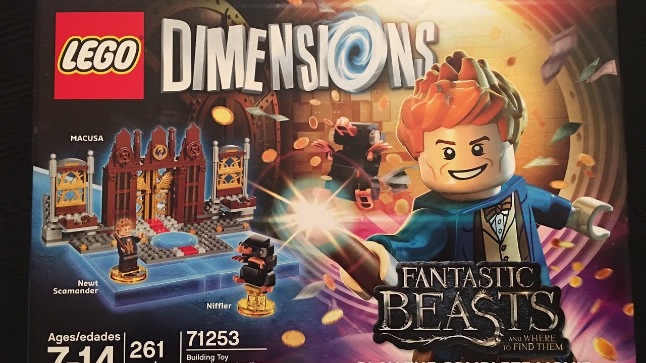 Fantastic Beasts and Where To Find Them Story Pack Lego Dimensions Unboxing & Building