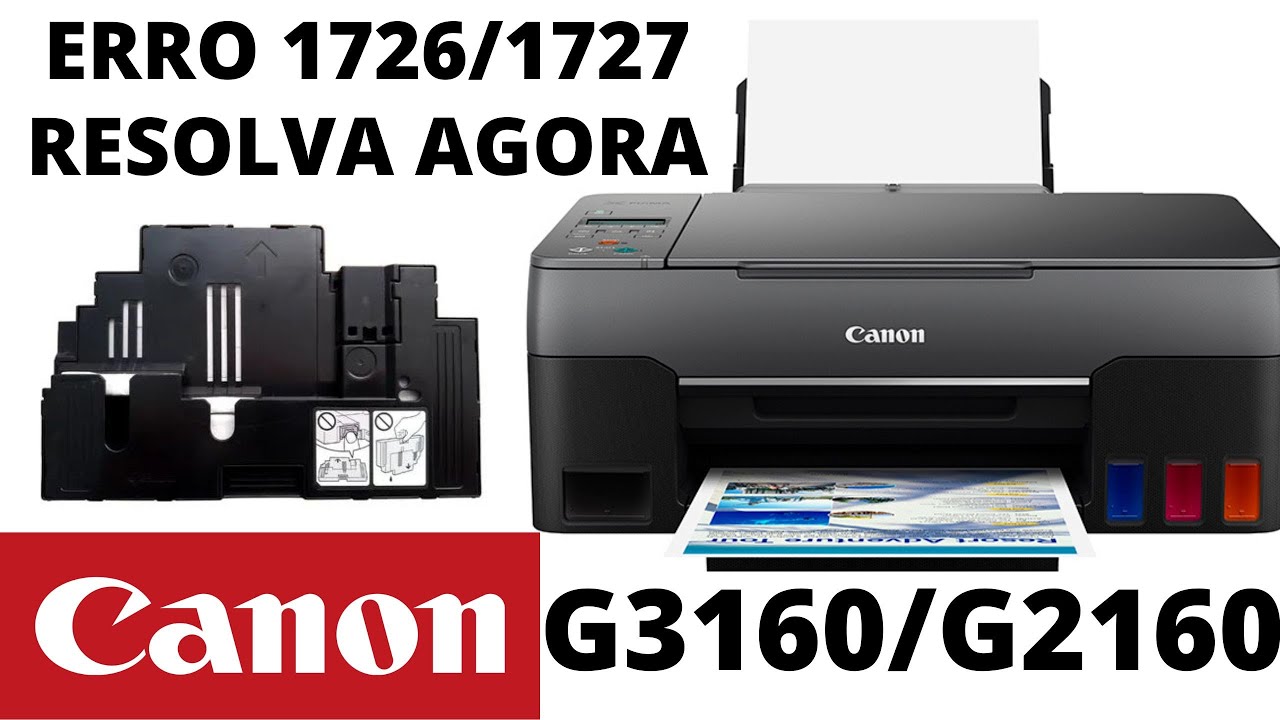 ✔CANON G3160 CARTUCHO DE MANUTENÇÃO