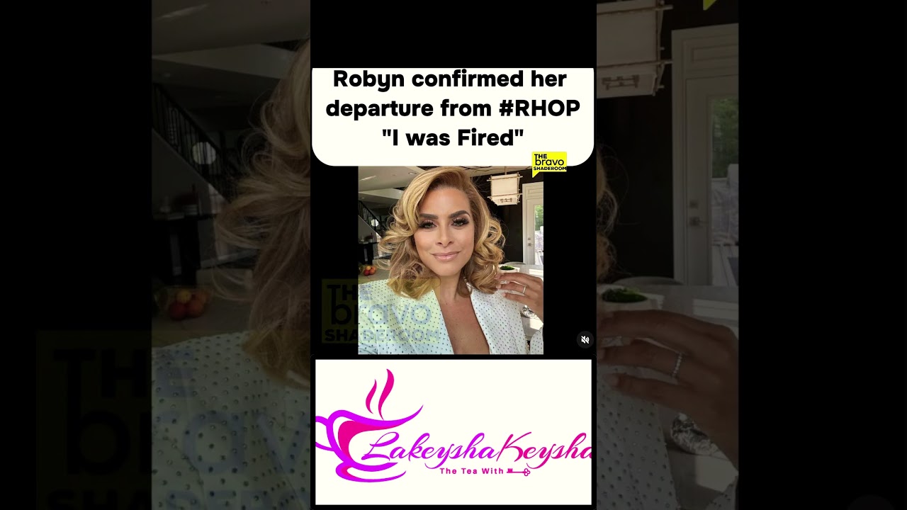Robyn Dixon FIRED from #rhop They are cleaning House like RHOA