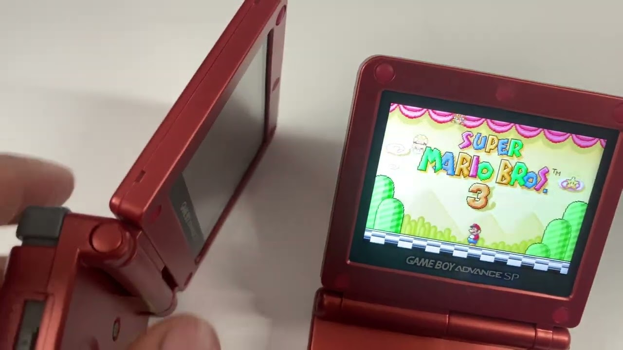 GBA SP and IPS Difference - New GBA SP Screens