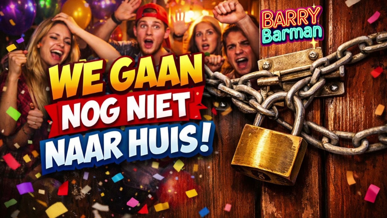 Barry Barman - We gaan nog niet naar huis! (Carnaval 2026)