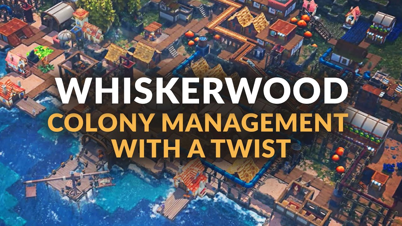 WHISKERWOOD | EP01 - ESTABLISHING OUR COLONY (Cat & Mouse City Builder)