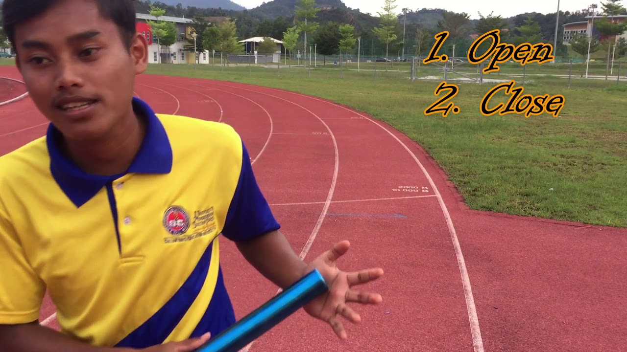 Kemahiran Asas Larian 4X100 Meter