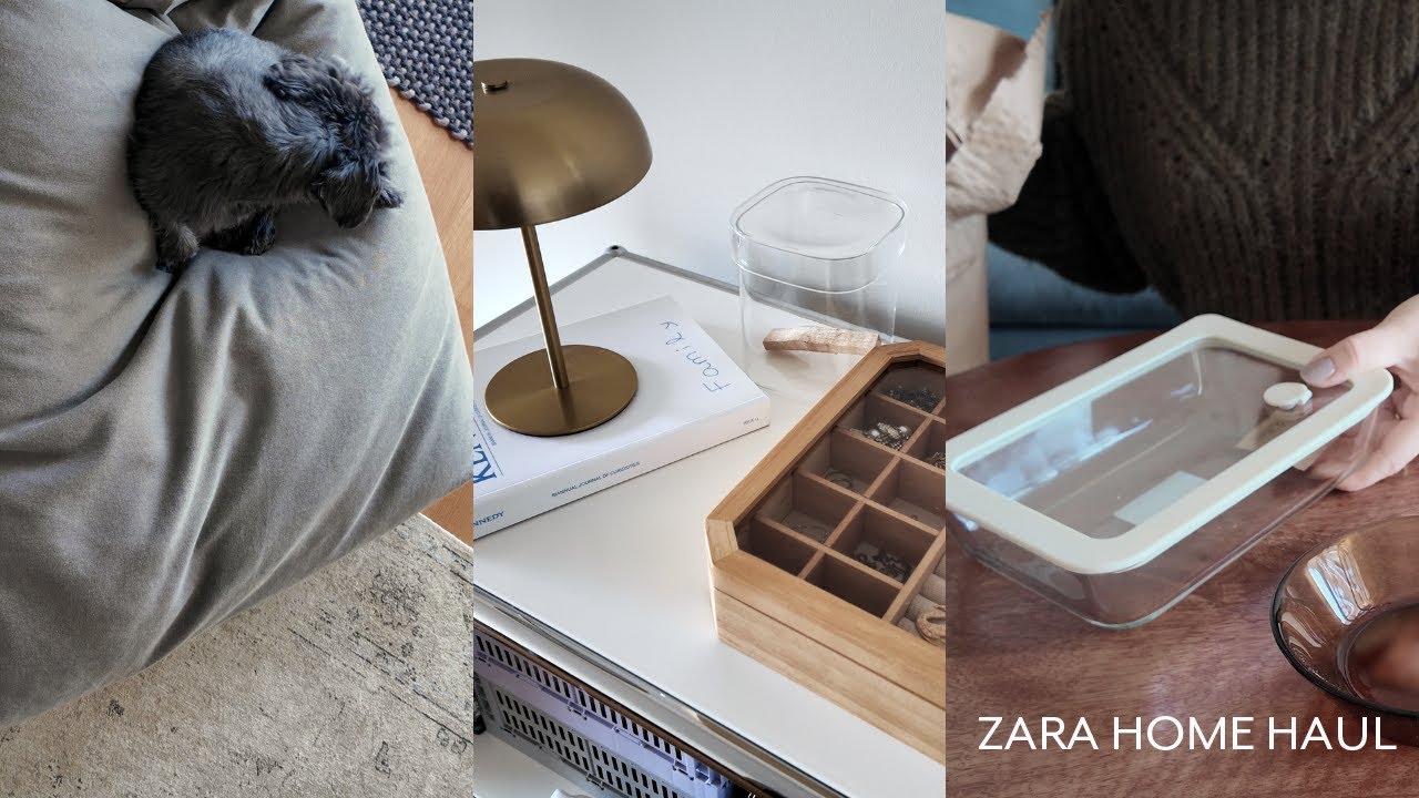 [HAUL] ZARA HOMEで買ったもの｜朝ごはん｜暖炉でぬくぬく