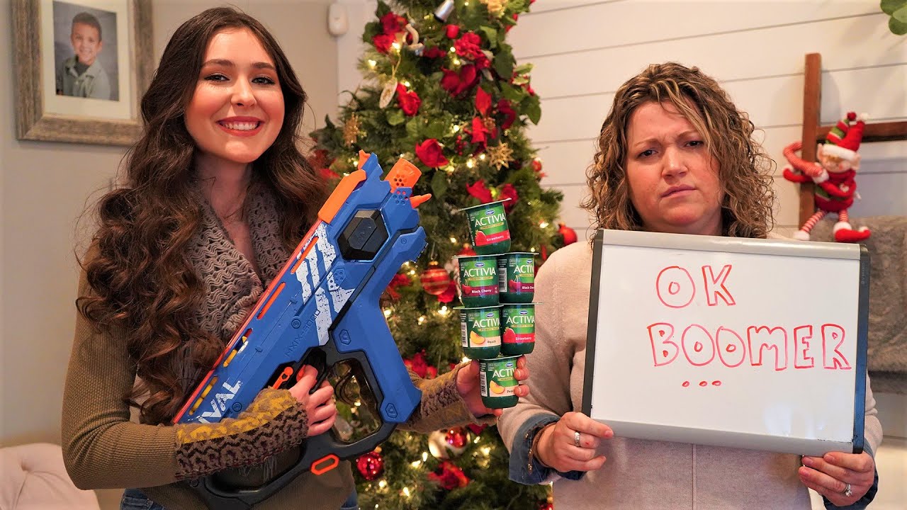 Nerf War:  Can Boomers Defend Themselves From Gen Z