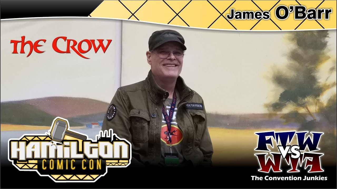 James O'Barr (The Crow / The Crow Reborn) Hamilton Comic Con 2017 Full Panel