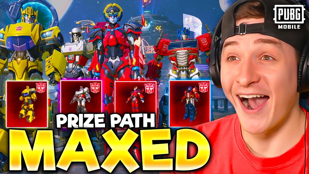 MAXED TRANSFORMERS PRIZE PATH MYTHICS 💥 PUBG MOBILE