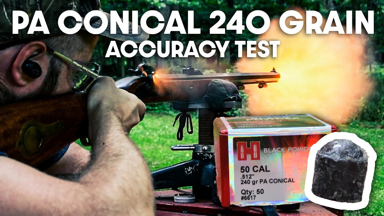 Насколько точны конические боеприпасы Hornady PA в неправильном стволе? | Тест точности дульнозар...