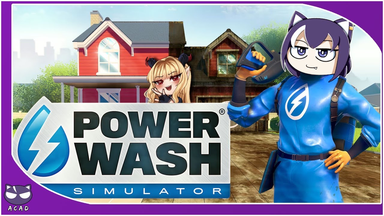【PowerWash Simulator】 Everywhere At the End of Washing w/ Vixxx 🧼🫧