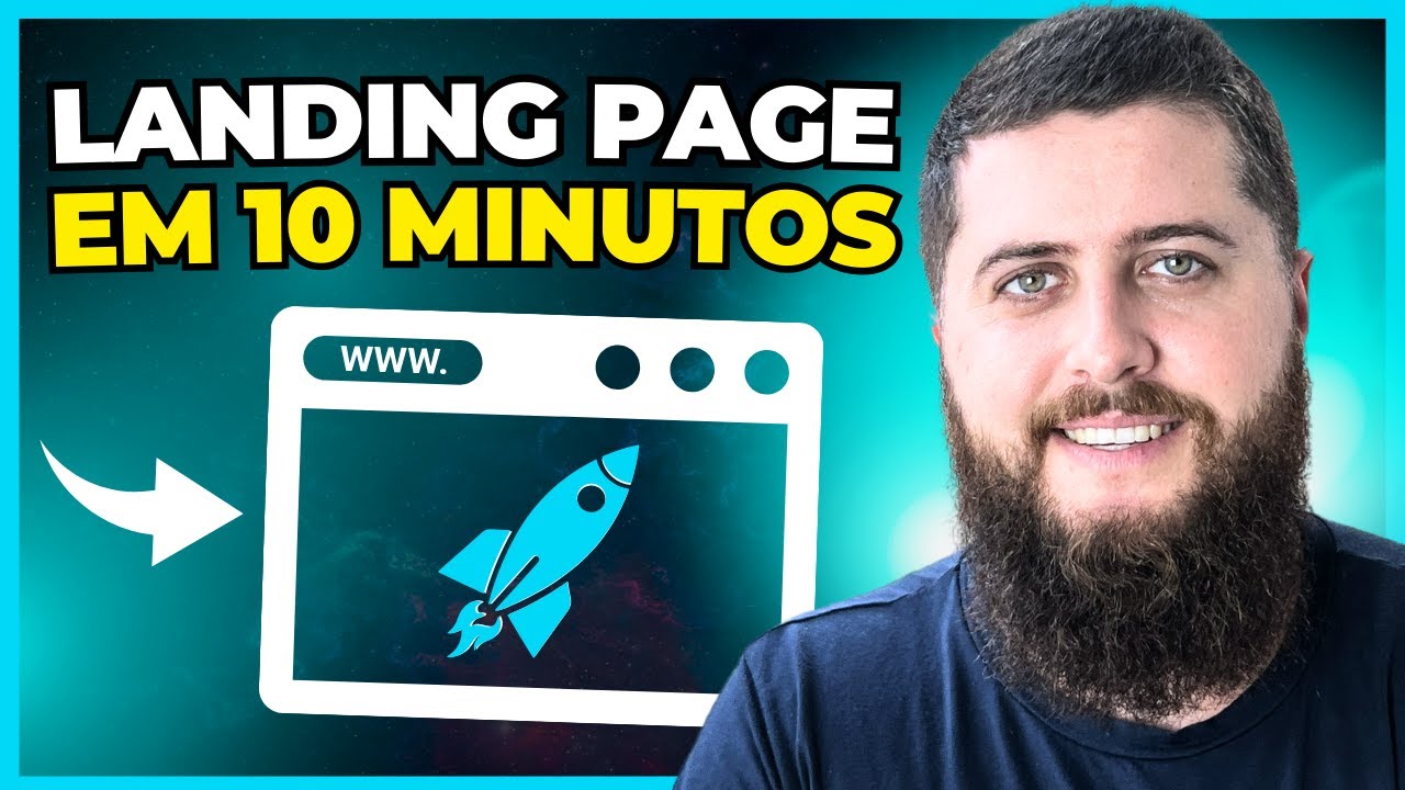 Aprenda a Criar uma LANDING PAGE em 10 Minutos [Passo a Passo Fácil]