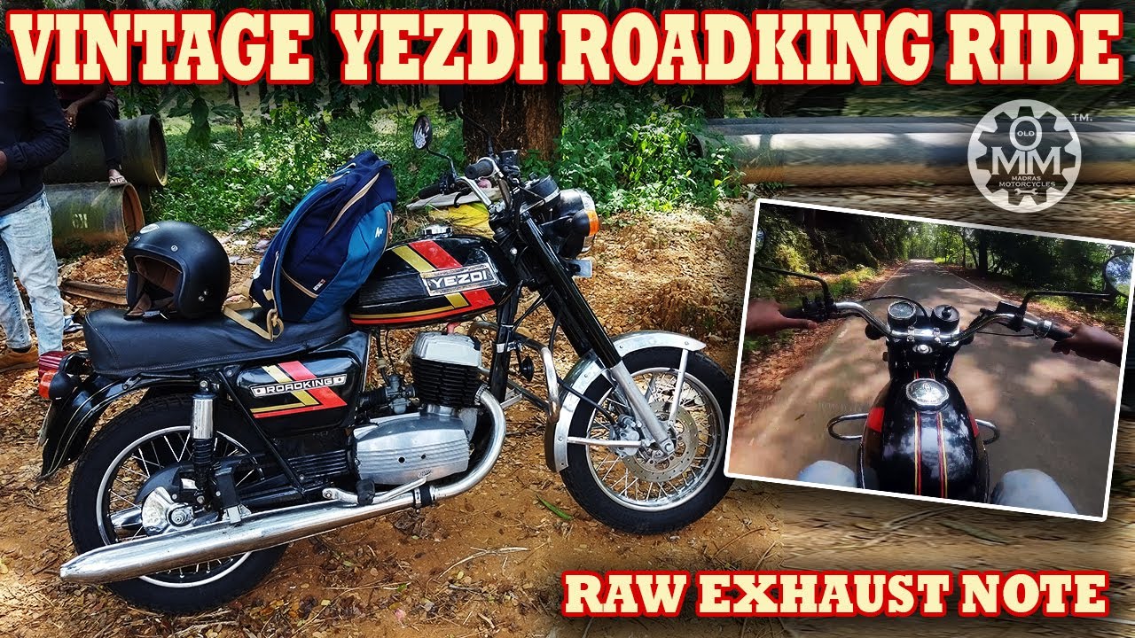 VINTAGE YEZDI ROADKING RIDE