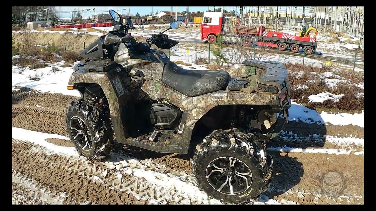Mit Catja´s neuem ATV im Circuit Meppen Teil 1