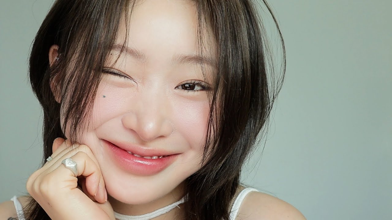 붙임머리 안녕 ••  단발로 돌아와 해 본 청순 깔끔 메이크업 GRWM