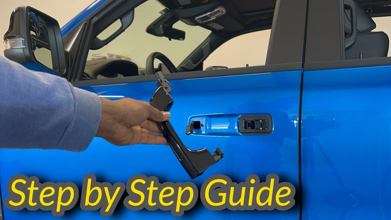 How to remove 2019-2025 Dodge Ram door handle