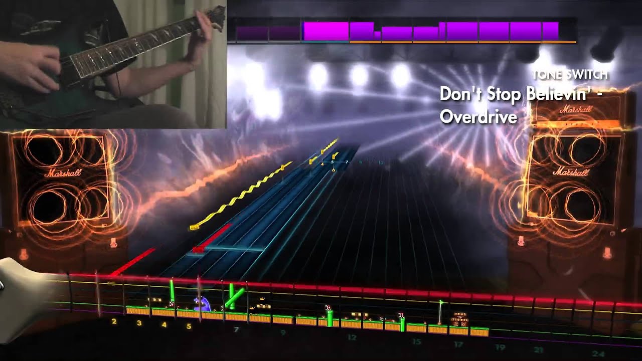 Rocksmith 2014 HD - Don't Stop Believin' - Journey - Mastered 93% (Lead) (Custom Song)