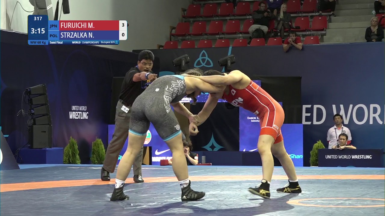 1/2 WW - 68 kg: M. FURUICHI (JPN) v. N. STRZALKA (POL)