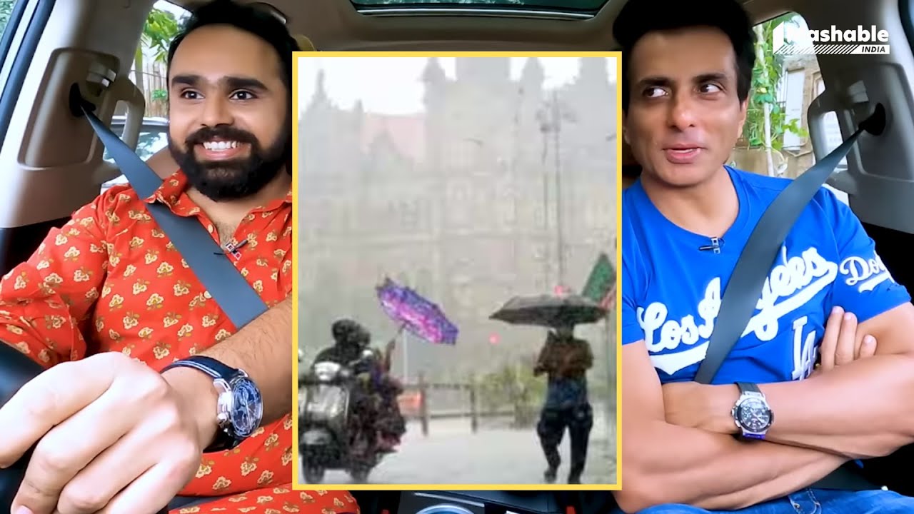 #sonusood on Mumbai food, rain and Mumbai slangs | The Bombay Journey Clips #thebombayjourney