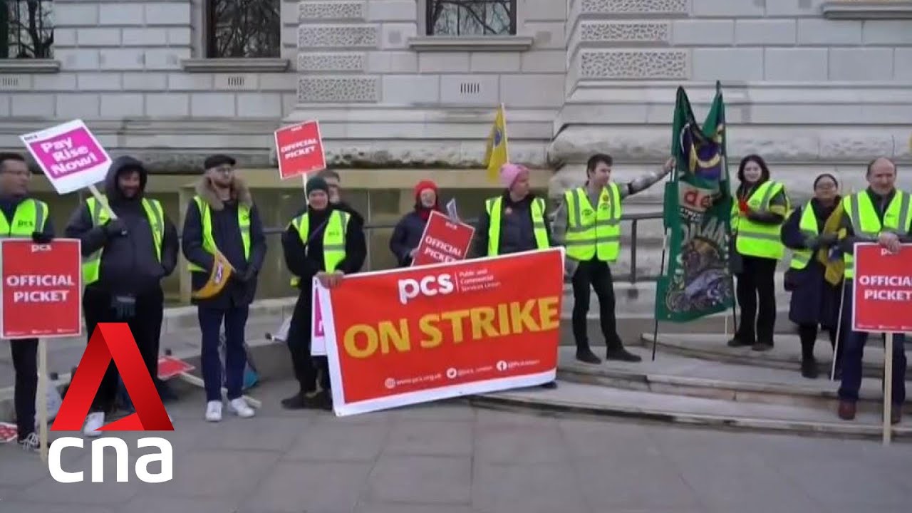 Half a million workers go on strike in UK over pay, working conditions