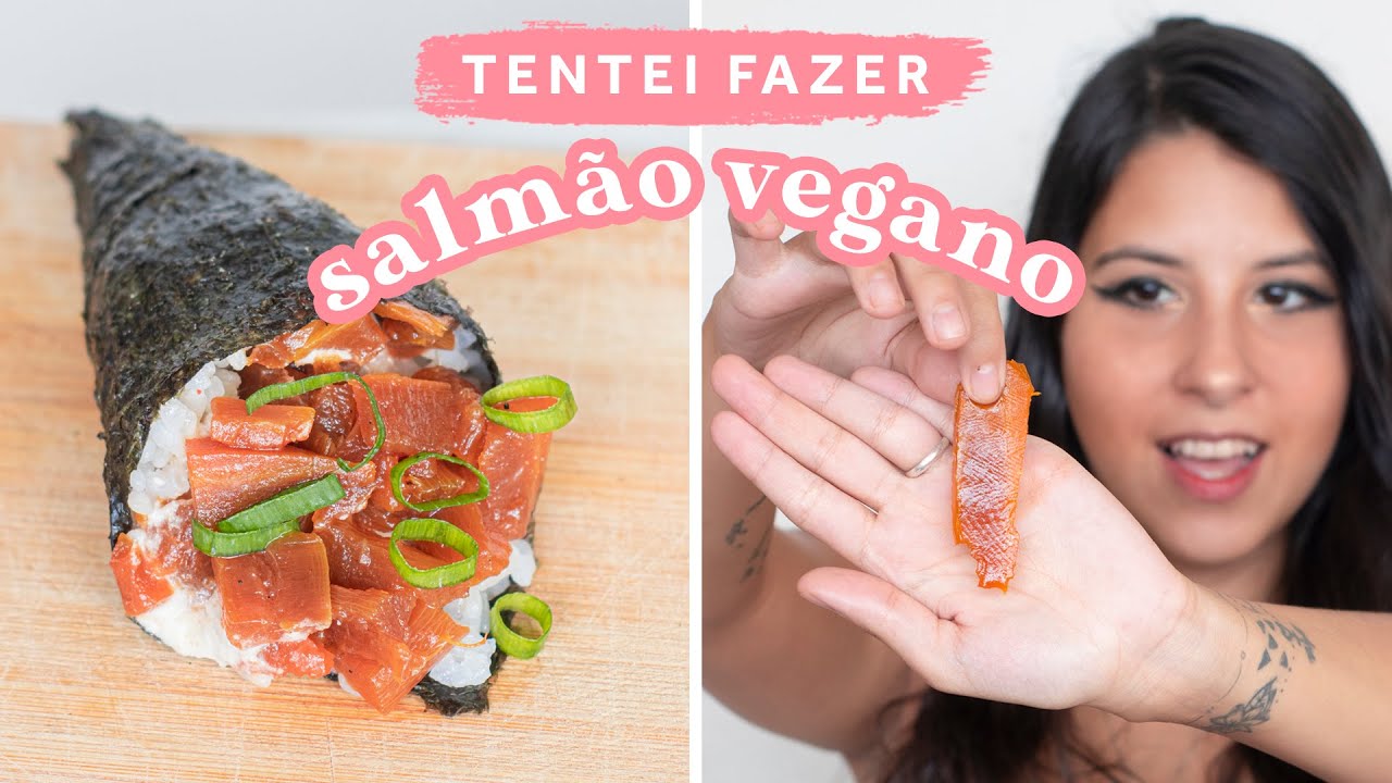 Tentei fazer SALMÃO de UM VEGETAL | Teste Bacana #3