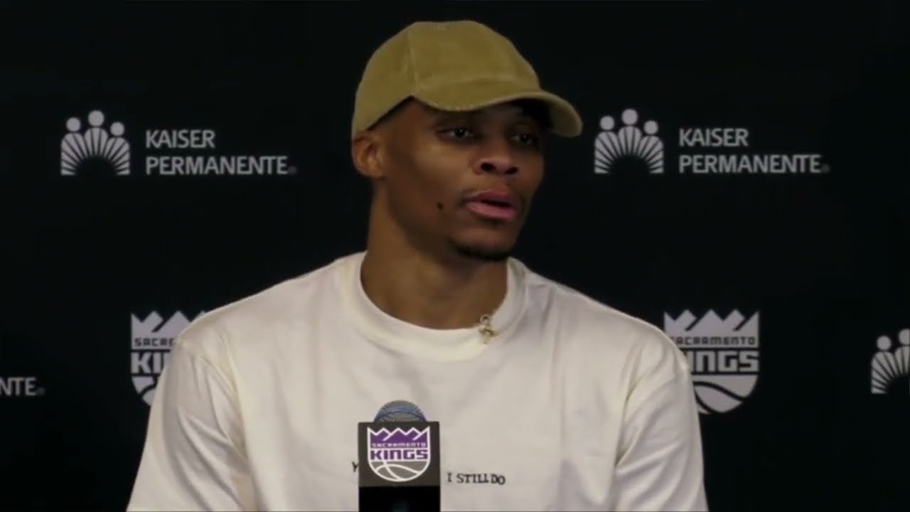 Russell Westbrook PostGame Interview | Toronto Raptors vs Sacramento Kings