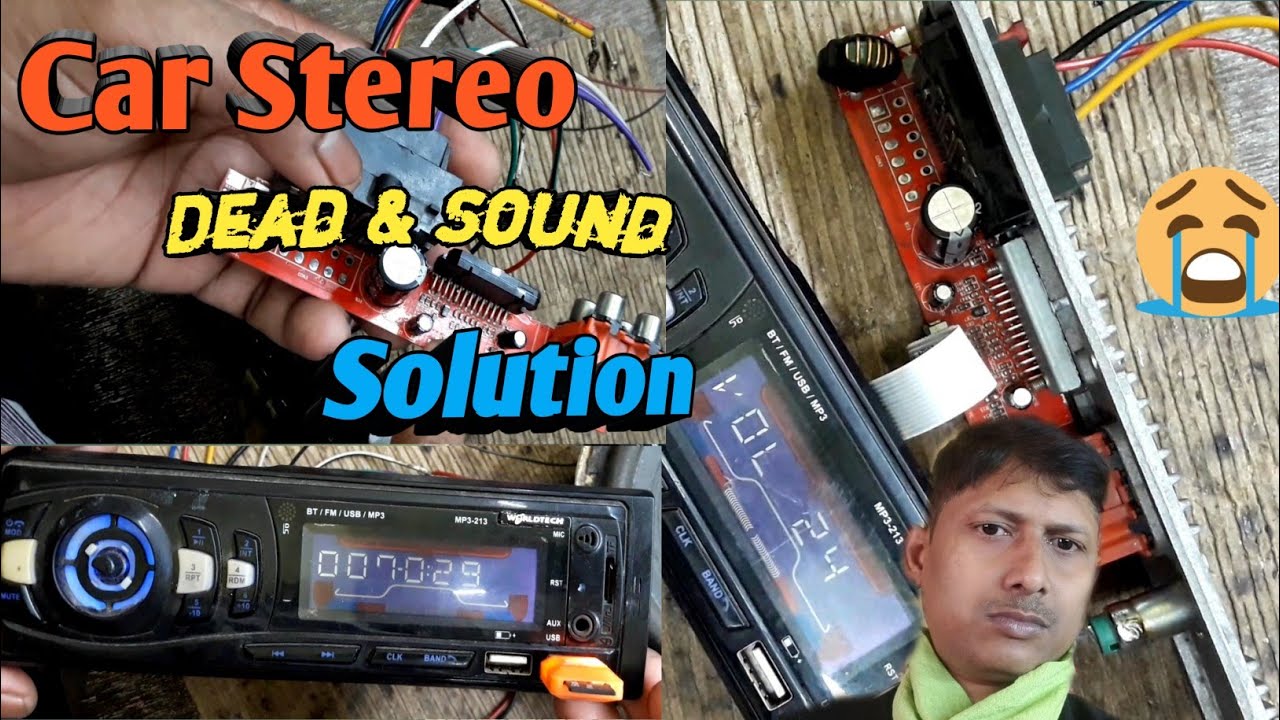 Dead Car Stereo Repair | How to Repair Car Audio System 7389A | How to Fix Car Stereo No Sound
