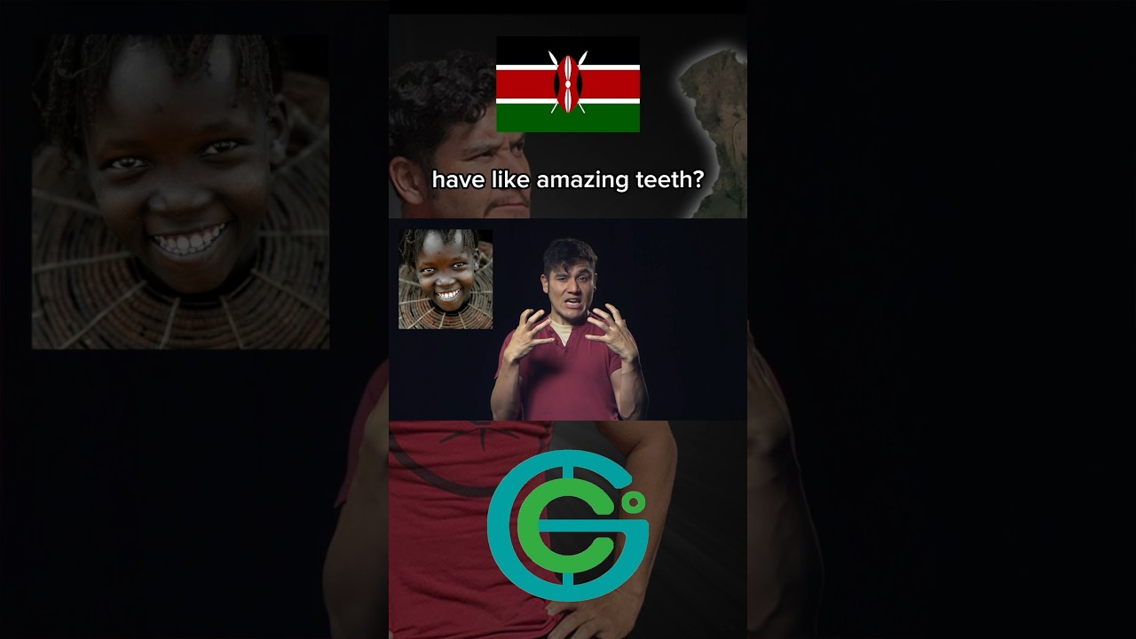 Why do Kenyans have amazing teeth?