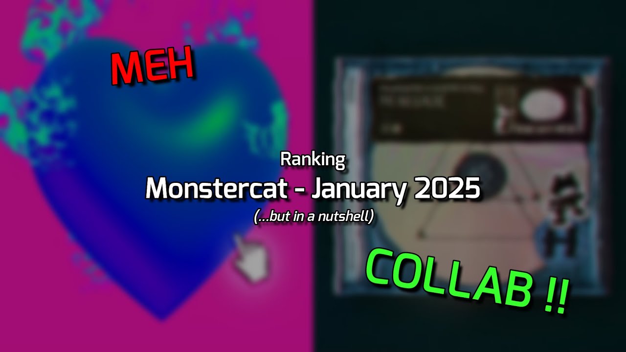 Ranking Monstercat January 2025 (in a nutshell...) [Monthly Ranking #152]