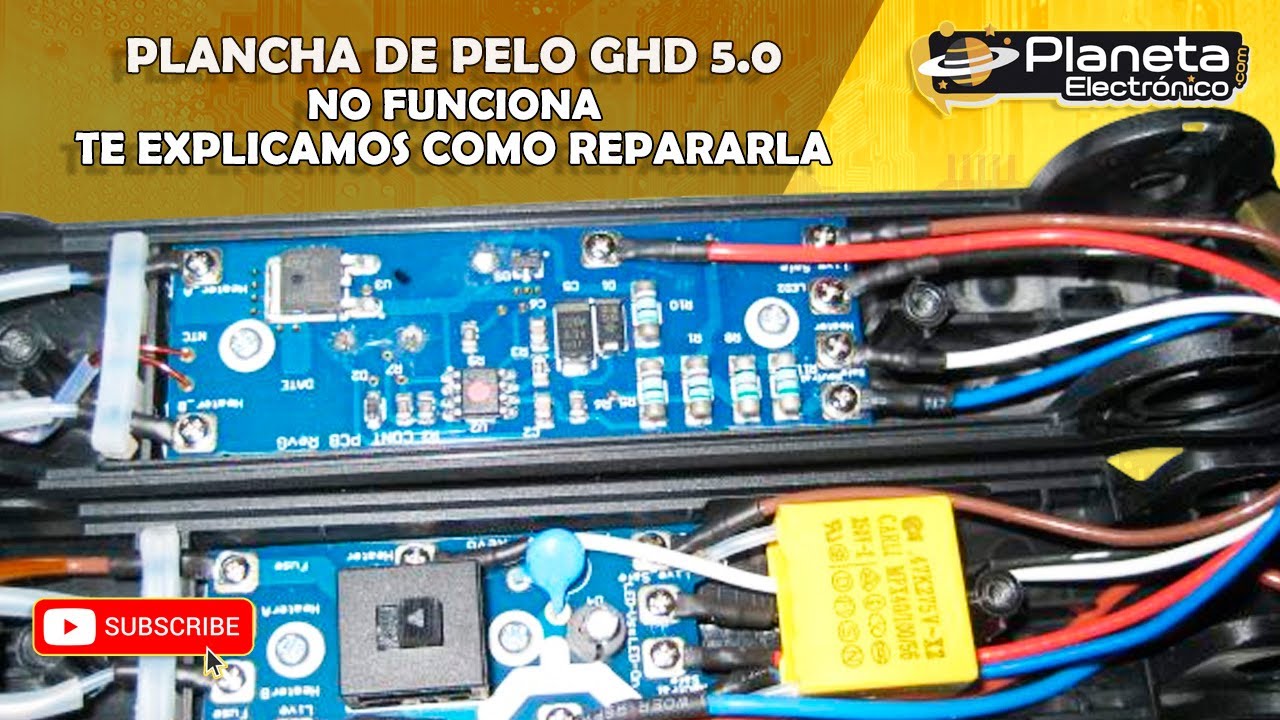 👱🏼‍♀️ Plancha de pelo GHD 5.0 no funciona, te explicamos como reparar TODAS SUS AVERÍAS