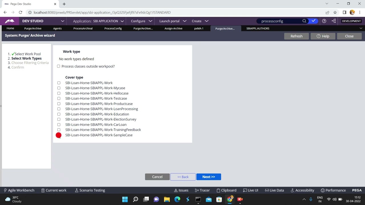 Purge And Archive Process In PEGA