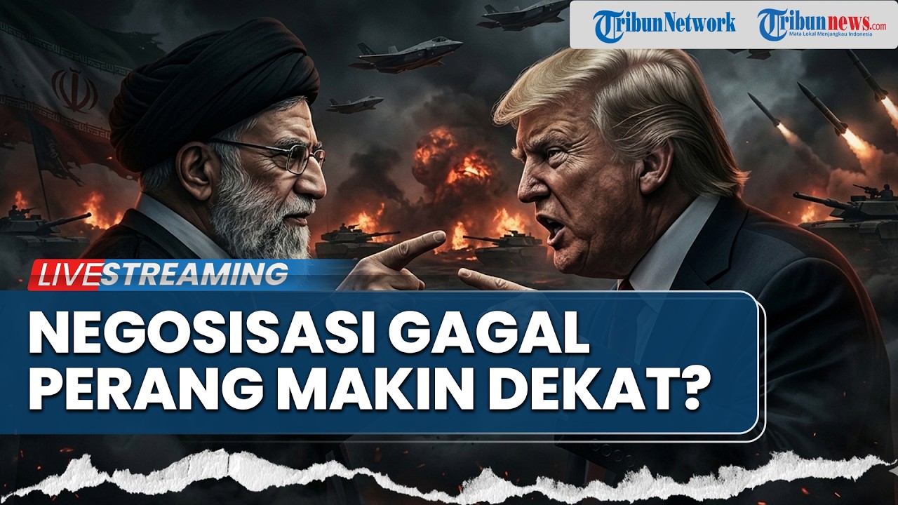 🔴Dialog Buntu, AS Siap Tabuh Genderang Perang, Iran akan Lawan Sampai Titik Darah Terakhir