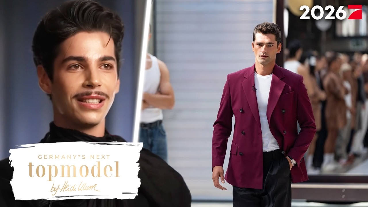 Model Sean O'Pry bereitet die Kandidaten auf die Show vor | Germanys next Topmodel | ProSieben