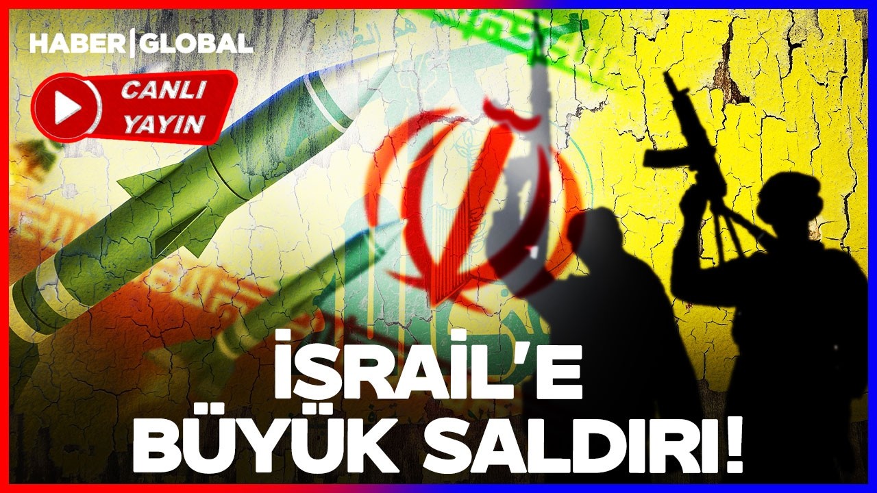 CANLI | TEL AVİV ALARMDA! Hizbullah ve İran İsrail'e Çok Büyük Roket Saldırısı Başlattı!