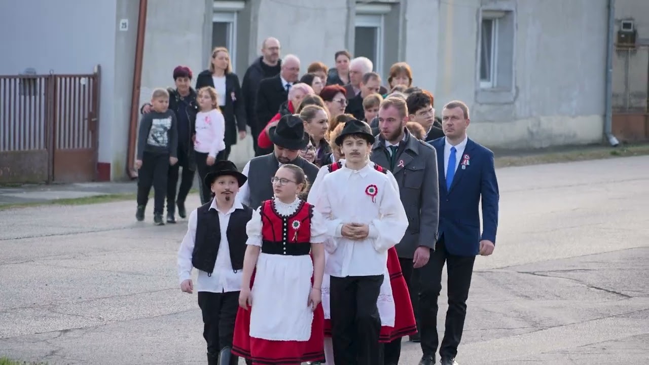 Az 1848-49-es szabadságharcra és forradalomra emlékeztünk.