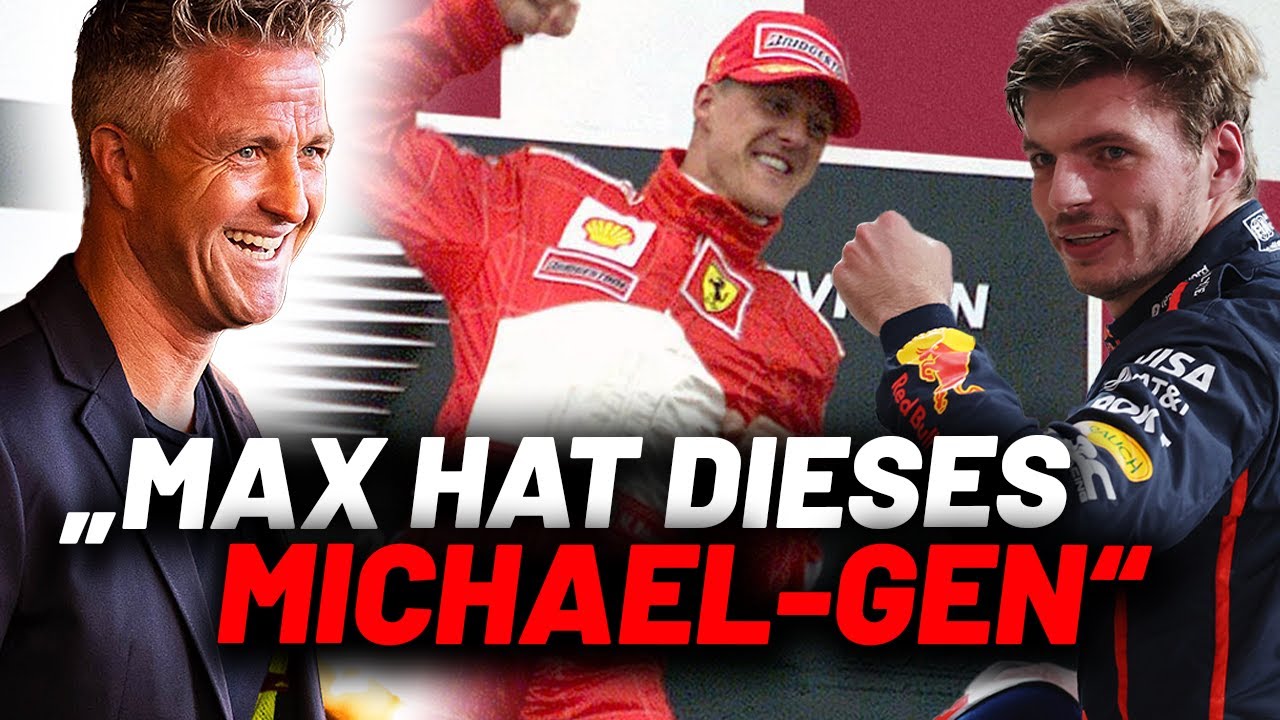 Ralf Schumacher schwärmt von Max Verstappen und zieht den Vergleich zu Bruder Michael | Formel 1