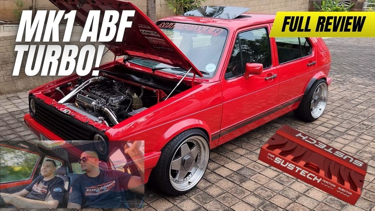 Гоночный и шоу-гоночный VW MK1 ABF TURBO, собранный на Sustech Pro 4C | Настройка на динамометре,...
