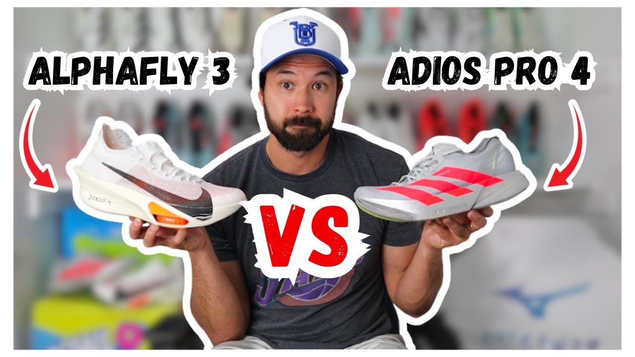 Adidas Adizero Adios Pro 4 vs Nike Alphafly 3 - Supershoe battle