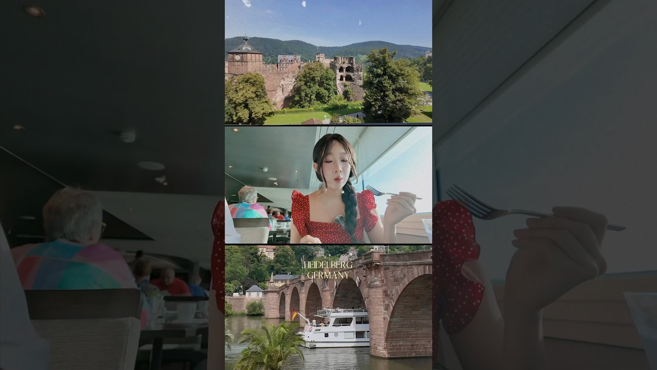 德國🇩🇪Heidelberg 海德堡半日遊都去了哪裡 #germany #travel #music #heidelberg #vlog