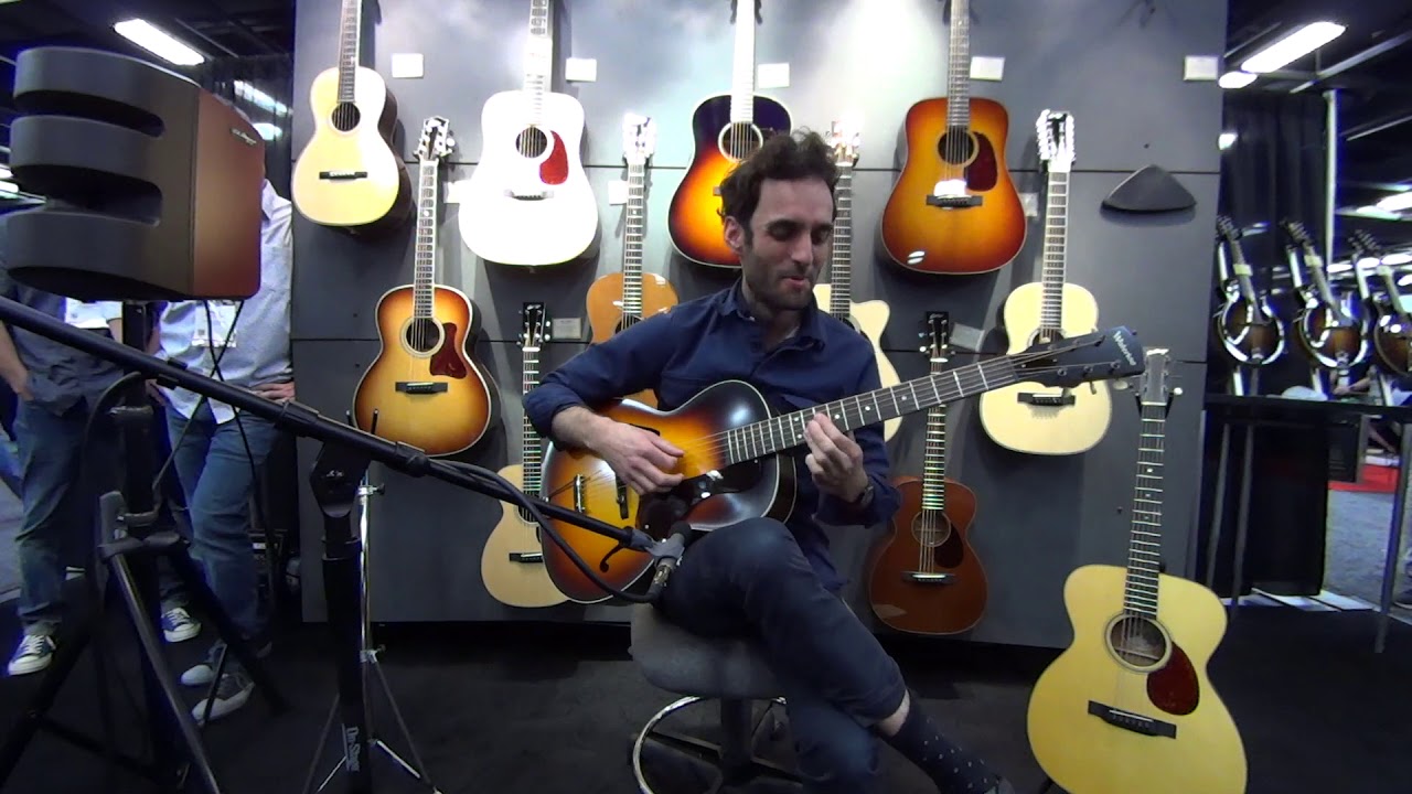 Julian Lage - Waterloo WL-AT Archtop - NAMM 2019 (Part 1)