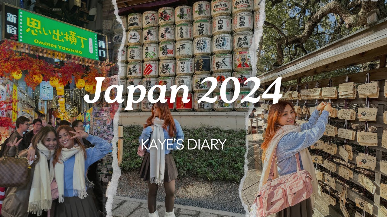 JAPAN 2024 PART 1 | First day, Meiji Jingu, Ginza, Omoide Yokocho