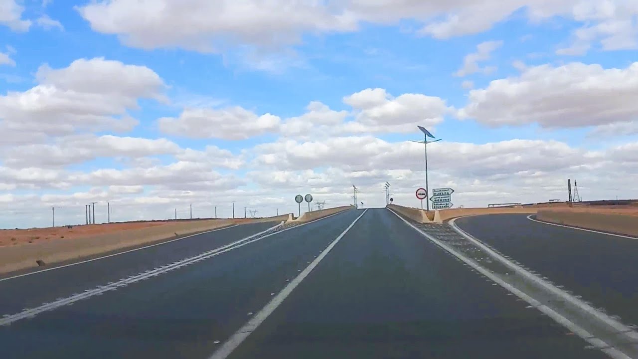 تابعو آخر جولة استكشافية على طريق الوحدة الأفريقية بين بوغزول و جلفة NEW HIGHWAY BOUGHEZOUL DJELFA