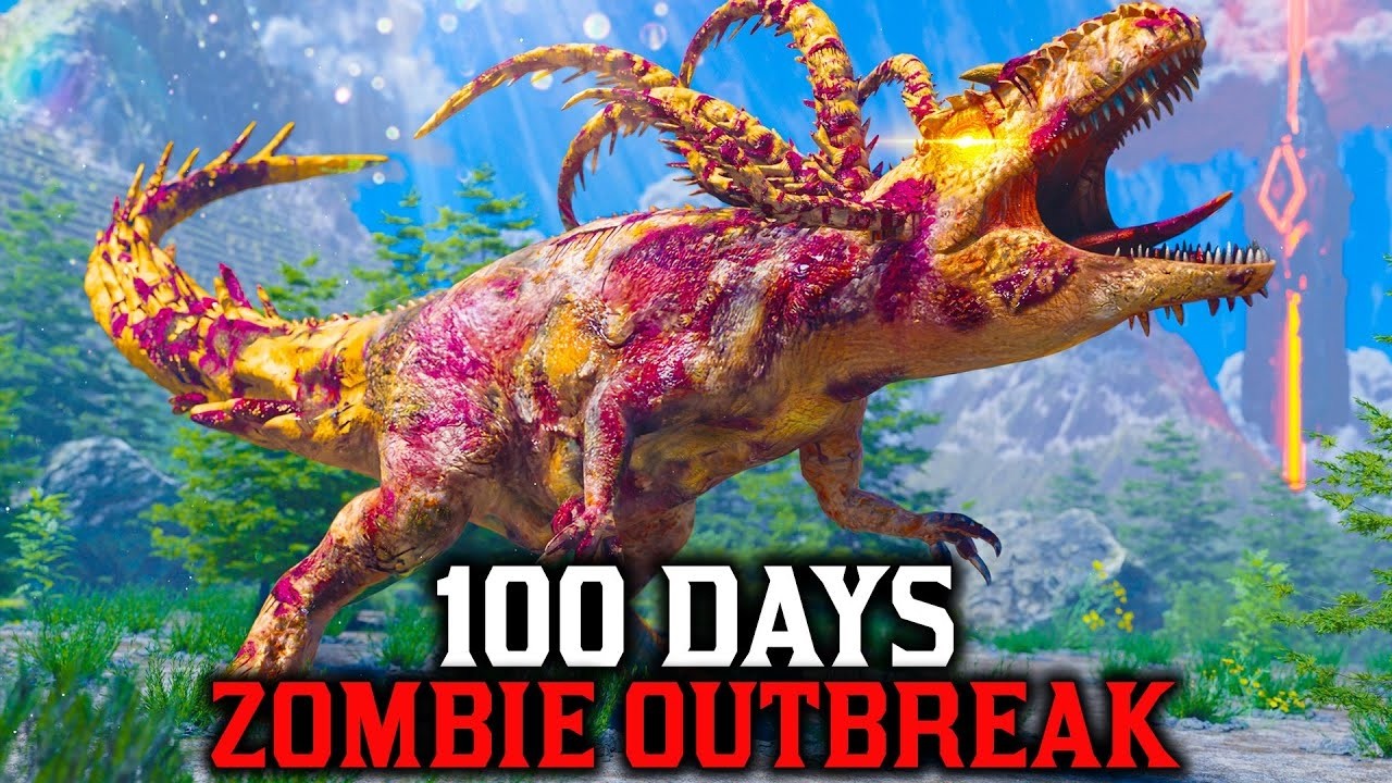 Sống sót trong thế giới Zombie Khủng Long Ark...  Đây là những điều đã xảy ra.