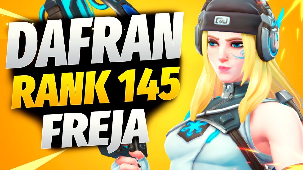 Dafran Rank 145 Freja Gameplay - Overwatch 2 Season 19 Top 500