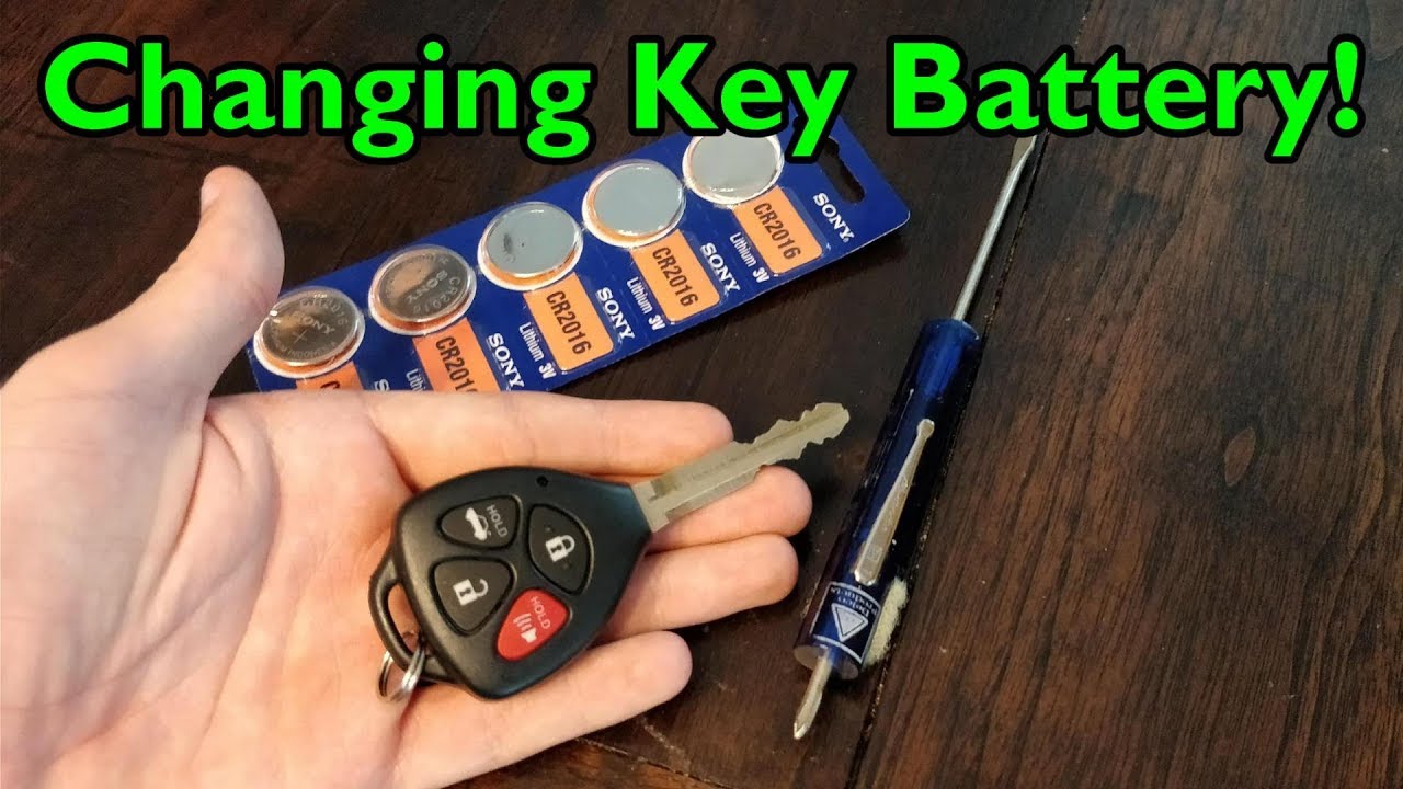 EASY and CHEAP Toyota Key Fob Battery Replacement: Tech Help