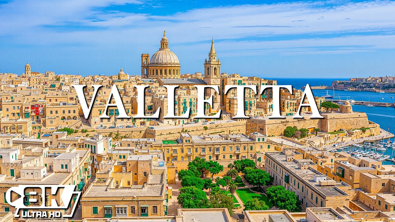 Valletta 8K UHD – Lost in Golden Streets and Glorious History