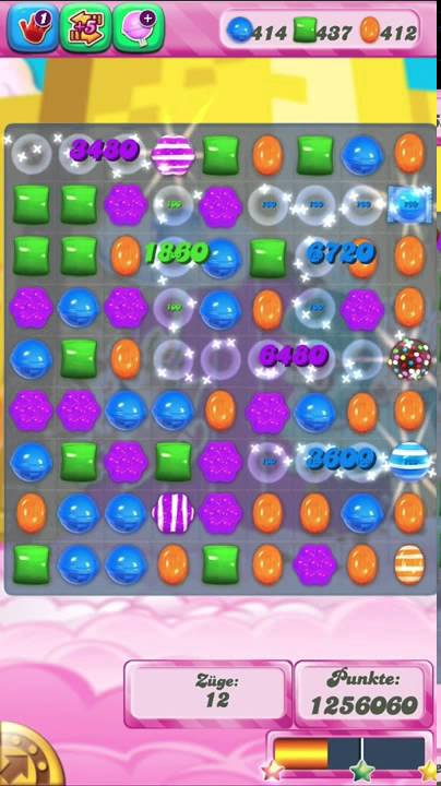 Candy Crush Saga Level 1000, 3 Stars, No Boosters, Walkthrough
