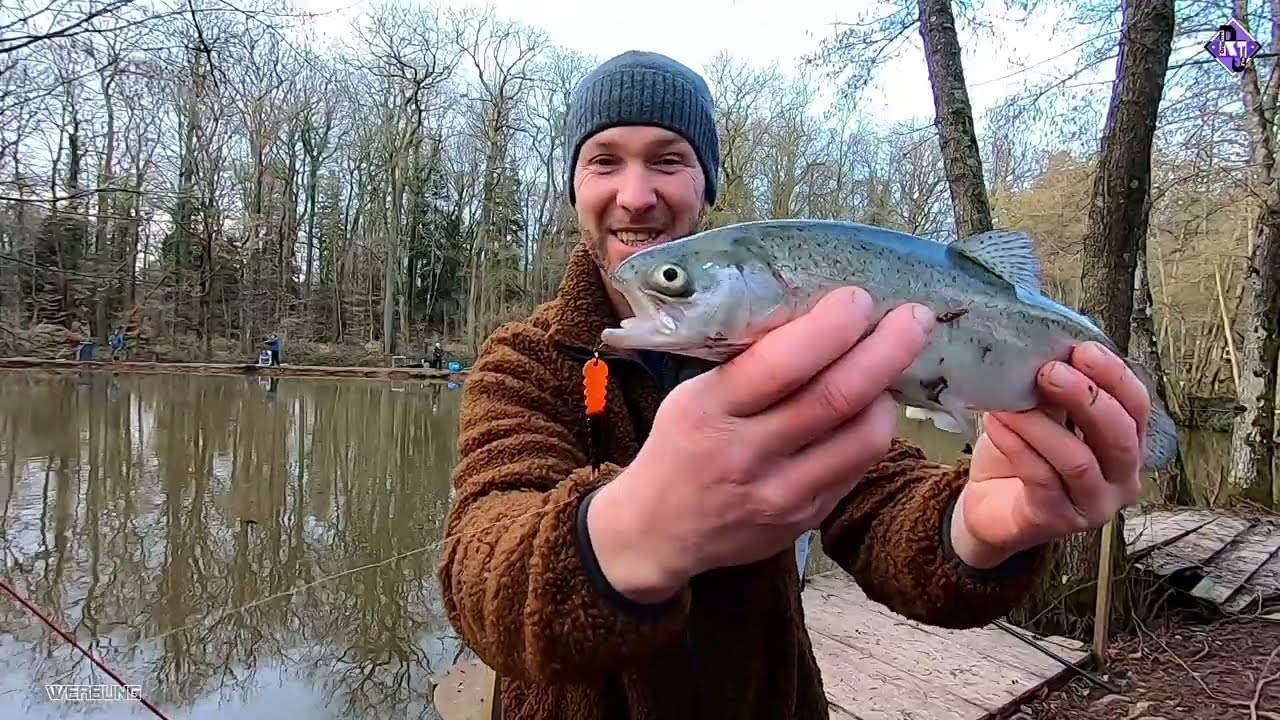 Erfolgreiches Angeln bei jedem Wetter / Forellen Weiher Führen